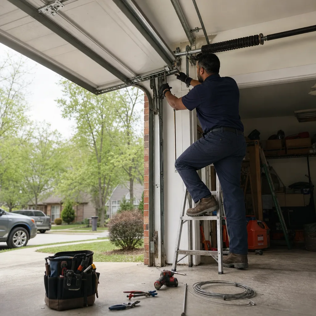 professional garage door cable repair service