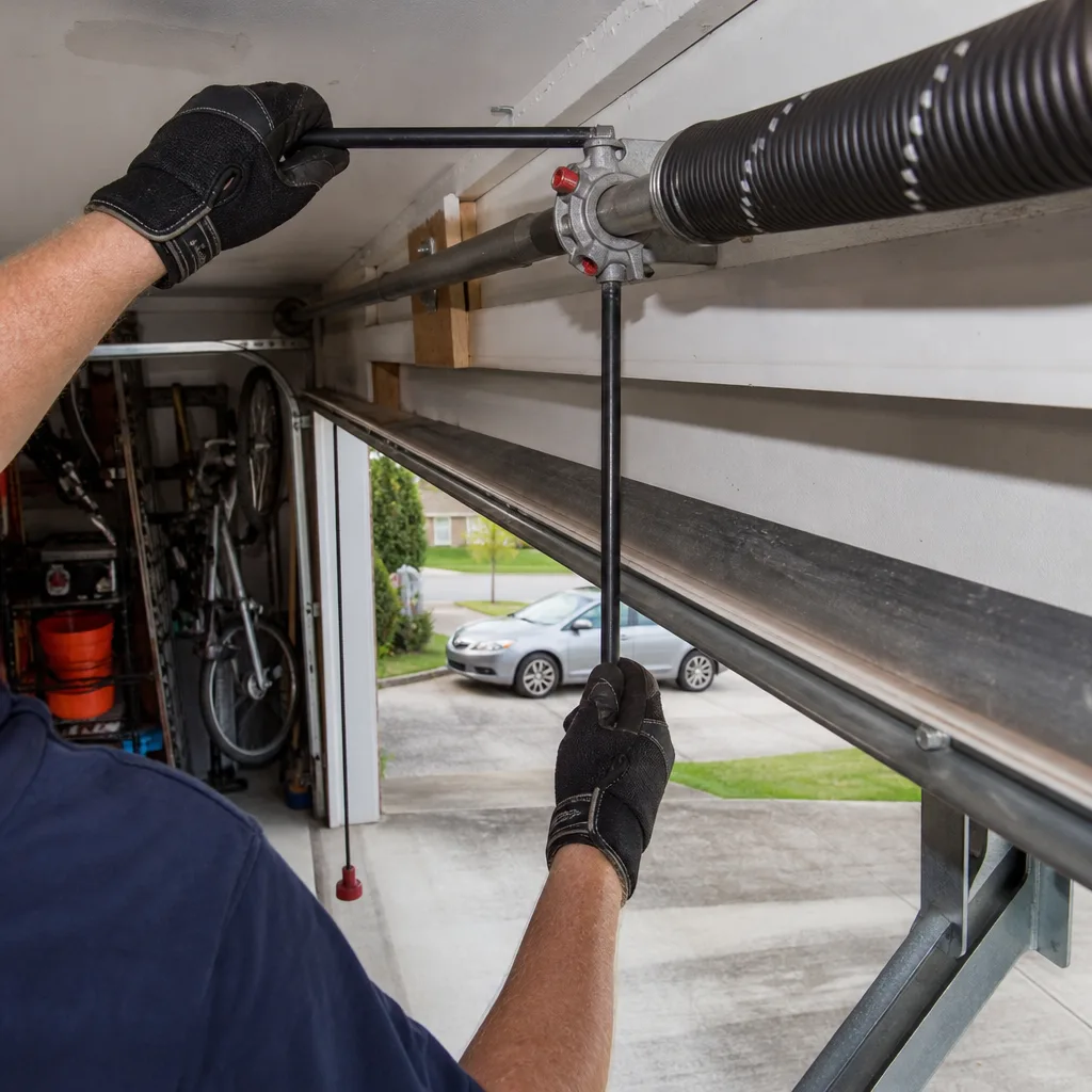 Garage Door Spring Repair in Gresham Park